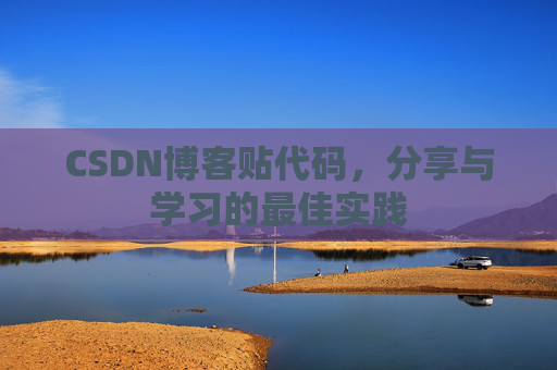 CSDN博客贴代码，分享与学习的最佳实践